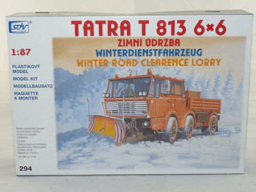 sdv model 294 Tatra T 813 6x6 Winterdienstfahrzeug 1:87