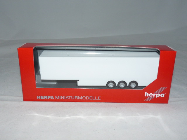 Herpa Schmitz Koffer-Auflieger mit Verkleidung   076685 
