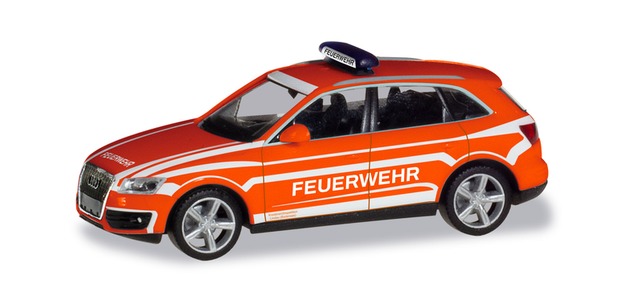 Herpa 094696 H0 PKW Audi Q5 Kommandowagen Feuerwehr Lindau 