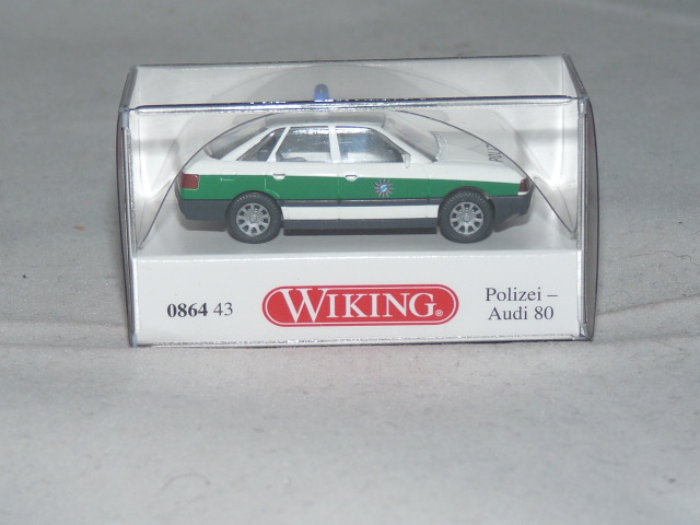 Wiking Audi 80 POLIZEI Ingolstadt 0864 43-1:87 