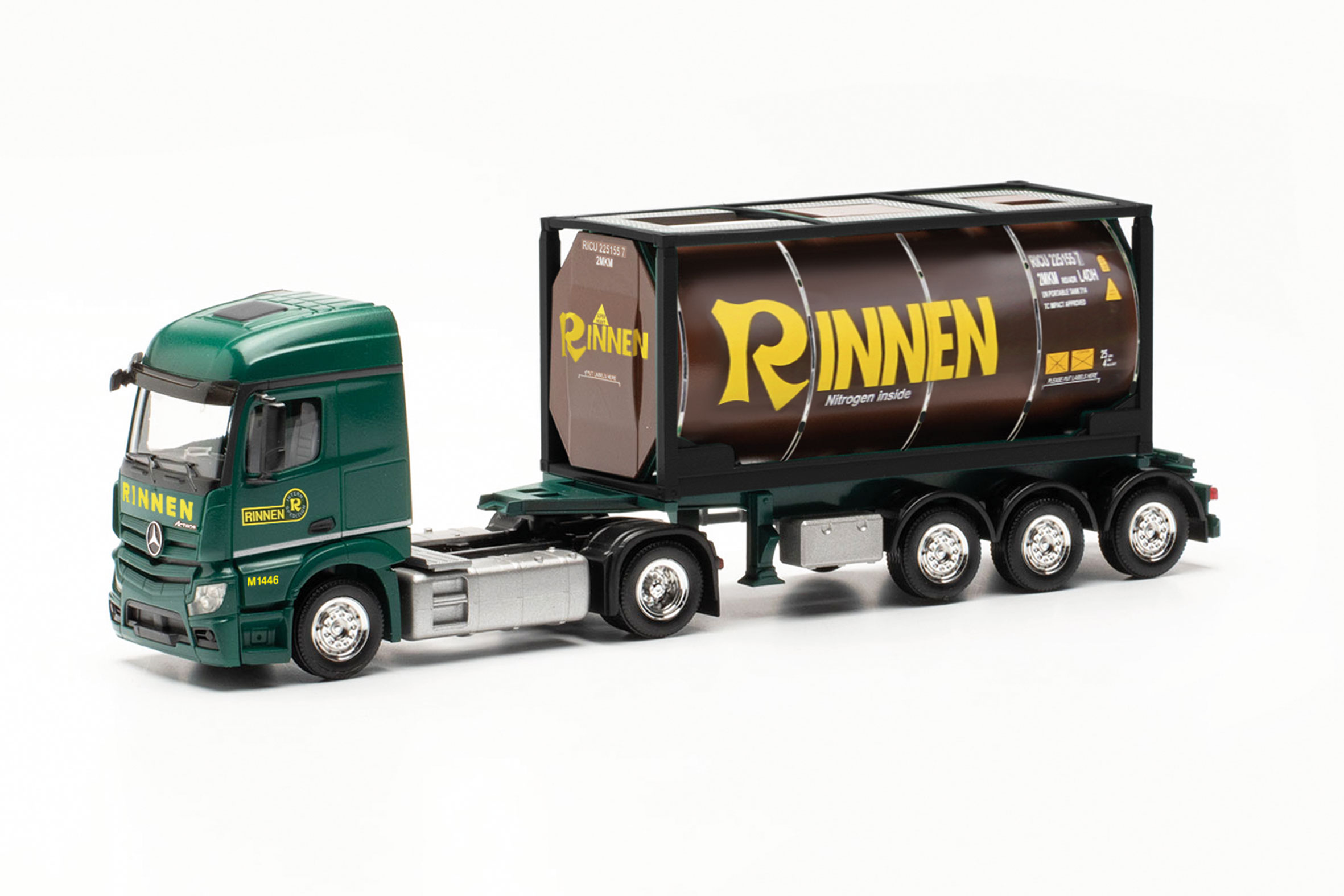 MB Actros Giga '11 + semi-rqe Pte Bulktainer (kit à monter) - SNC MB Actros Giga '11 + semi-rqe Pte Bulktainer (kit à monter) - SNC