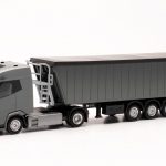 herpa 316231 DAF XG Stöffelliner-Sattelzug grau/gelb 1:87 NEU + OVP