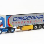 herpa 316729 Scania 142 Gardinenplanen-Sattelzug Dissegna 1:87 NEU + OVP