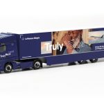 herpa 317054 Mercedes-Benz Actros Gigaspace verkl. Koffer-Sattelzug Lufthansa 1:87 NEU + OVP