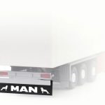 herpa 054362 Zubehör Heckspritzlappen für Auflieger und LKW "MAN" (8 Stück) 1:87 NEU + OVP