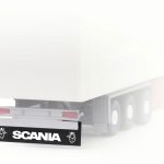 herpa 054379 Zubehör Heckspritzlappen für Auflieger und LKW "SCANIA" (8 Stück) 1:87 NEU + OVP