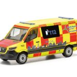 herpa 097741 Mercedes-Benz Sprinter Flachdach Rettungsdienst StädteRegion Aachen 1:87 NEU + OVP