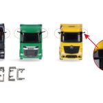 herpa 054447 Zubehör Set Spiegelkameras für Mercedes-Benz Actros L - MAN TGX - DAF XG/XG+ je 5 Stück 1:87 NEU + OVP