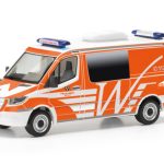 herpa 097826 Mercedes-Benz Sprinter '18 Halbbus Feuerwehr Wiesbaden 1:87 NEU + OVP