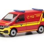 herpa 097932 VW T6.1 Halbbus Feuerwehr MTU / MAN München 1:87 NEU + OVP
