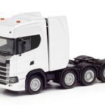 herpa 308601-004 Scania CS20 HD Schwerlastzugmaschine 4achs (8x4) - weiß 1:87 NEU + OVP