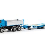 herpa 316576 Scania R `13 Baukipper mit TU3-Anhänger Felbermayr 1:87 NEU + OVP