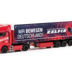 herpa 317771 MAN TGX GX Gardinenplanen-Sattelzug KELPIN / Wir bewegen Deutschland 1:87 NEU + OVP