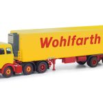 Vorbestellung herpa 87MBS026277 Mercedes-Benz LPS 2032 Kühlkoffer-Sattelzug "Wohlfarth" 1:87 NEU + OVP