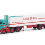 Vorbestellung herpa 87MBS026437 Mercedes-Benz LPS 2032 Kühlkoffer-Sattelzug "Karl Göritz" 1:87 NEU + OVP