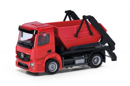 herpa 013994 MiniKit Mercedes-Benz Actros S Absetzkipper AK12 - rot 1:87 NEU + OVP