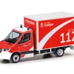 herpa 097956 Mercedes-Benz Sprinter ´18 Koffer Berliner Feuerwehr 1:87 NEU + OVP