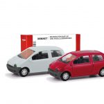 herpa 012218-007 MiniKit Renault Twingo - 2er Set, Vermehlo Vivo / Jaune Vanille 1:87 NEU + OVP