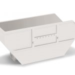 herpa 054652 Absetzmulde klein 7 m³ (für AK12) 2 Stück - weiß 1:87 NEU + OVP