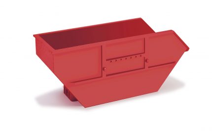 herpa 054669 Absetzmulde klein 7 m³ (für AK12) 2 Stück - rot 1:87 NEU + OVP