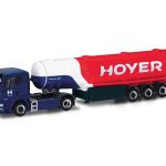 herpa 318136 MAN TGS TN Benzintank-Sattelzug Hoyer 1:87 NEU + OVP