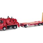 herpa 318396 Mercedes-Benz Arocs Absetzkipper AK12 mit TU3-Anhänger Küchler 1:87 NEU + OVP