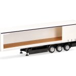 herpa 075954-002 Gardinenplanenauflieger - seitlich offen, 3achs 1:87 NEU + OVP