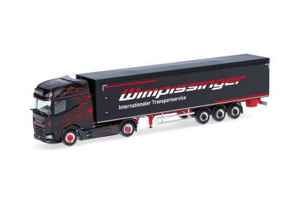herpa 318464 DAF XG+ Schubboden-Sattelzug Wimpissinger 1:87 NEU + OVP