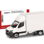 herpa 014069 MiniKit Mercedes-Benz Sprinter ´18 Transporter mit Koffer - weiß 1:87 NEU + OVP