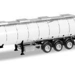 herpa 076463-003 Lebensmitteltankauflieger Feldbinder 32m³ 3achs - weiß 1:87 NEU + OVP
