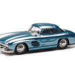 herpa 430975-002 Mercedes-Benz 300 SL Flügeltürer - hellblaumetallic 1:87 NEU + OVP
