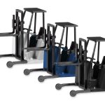herpa 053860-002 Mitnahmestapler in weiß - blau und schwarz 1:87 NEU + OVP