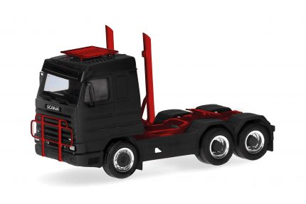 herpa 316743-002 Scania 143 Streamline Zugmaschine 3achs (6x4) - schwarz 1:87 NEU + OVP