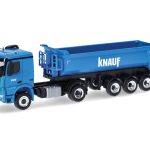 herpa 319096 Mercedes-Benz Arocs Classicspace Carnehl Rundmulden-Sattelzug Knauf 1:87 NEU + OVP