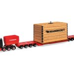 herpa 319201 Mercedes-Benz Actros SLT Schwerlast-Sattelzug mit Kiste Mammoet  1:87 NEU + OVP