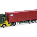 herpa 319256 Volvo FH GL XL Electric 40ft Container-Sattelzug Ancotrans / CAI 1:87 NEU + OVP