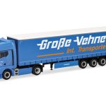 herpa 319287 MAN TGX GX Gardinenplanen-Sattelzug Große-Vehne 1:87 NEU + OVP