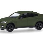 Vorbestellung herpa 024037-005 BMW X6 (E71) - mattoliv 1:87 NEU + OVP