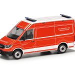 herpa 098540 MAN TGE Kasten Hochdach Werkfeuerwehr Porsche Stuttgart 1:87 NEU + OVP