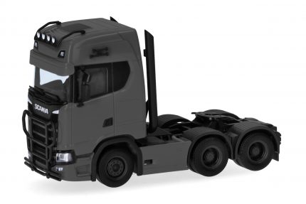 herpa 314053-005 Scania CS 20 HD Zugmaschine 3achs  - grau 1:87 NEU + OVP