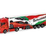 herpa 316767 MAN TGX GX Kühlkoffer-Sattelzug Schumacher 1:87 NEU + OVP