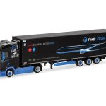 herpa 319331 Scania CS 20 HD Kühlkoffer-Sattelzug timelog24 1:87 NEU + OVP