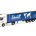 herpa 319362 Mercedes-Benz Actros Bigspace Gardinenplanen-Sattelzug Schmidt Gevelsberg 1:87 NEU + OVP