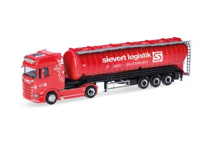 herpa 319409 Scania CS 20 HD Saugsilo-Sattelzug Sievert Logistik 1:87 NEU + OVP