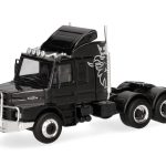 herpa 319416 Scania Hauber 142 Zugmaschine 3achs (6x4) - schwarz 1:87 NEU + OVP