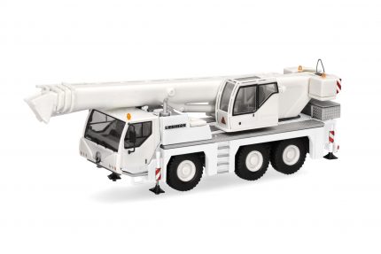 Vorbestellung herpa 319485 Liebherr Mobilkran LTM 1045 "Liebherr" - weiß 1:87 NEU + OVP
