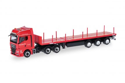 Vorbestellung herpa 319508 MAN TGX GX Teletrailer-Sattelzug "Scholpp" 1:87 NEU + OVP