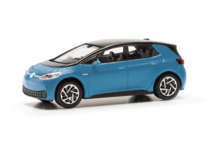 Vorbestellung herpa 421126-002 VW ID. 3 - solid ocean blue 1:87 NEU + OVP