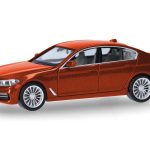 herpa 430692-006 BMW 5er (G30) Limousine - valenciaorange 1:87 NEU + OVP