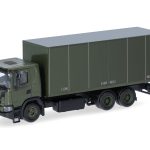 herpa 747226 Scania XT17 Koffer-LKW 3achs Schwedische Armee 1:87 NEU + OVP